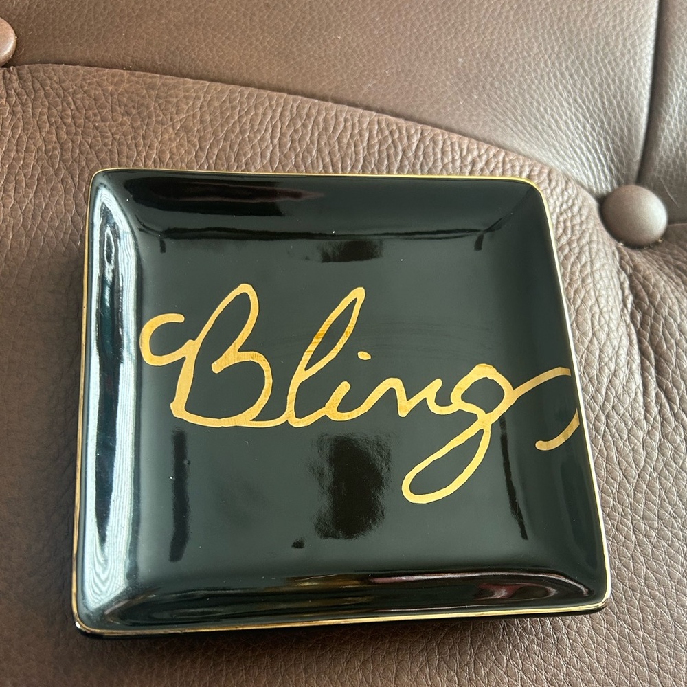 Juicy Couture ceramic jewelry tray
